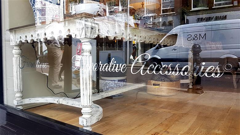 India Jane Outdoor Window Vinyl